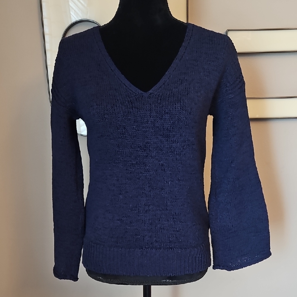 J. Crew Flared Sleeve Sweater